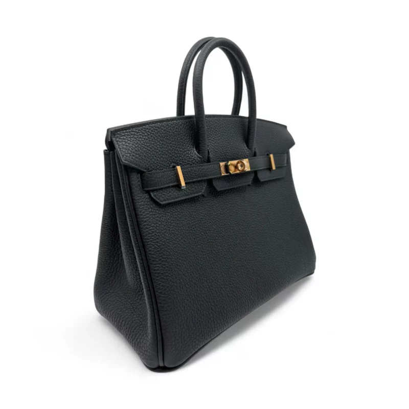 Birkin 25 Noir RGHW – Image 2