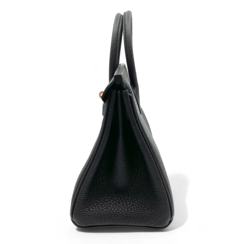 Birkin 25 Noir RGHW – Image 3