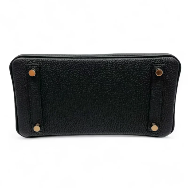 Birkin 25 Noir RGHW – Image 4