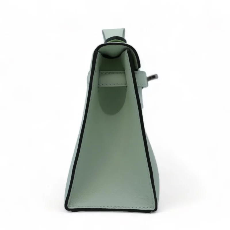 Pochette Mini Kelly Swift Vert Fizz PHW – Image 3