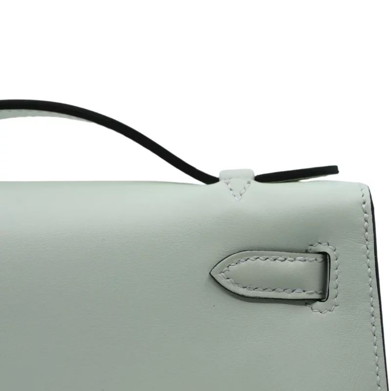 Pochette Mini Kelly Swift Vert Fizz PHW – Image 6