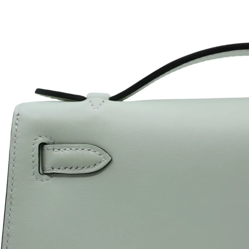 Pochette Mini Kelly Swift Vert Fizz PHW – Image 5