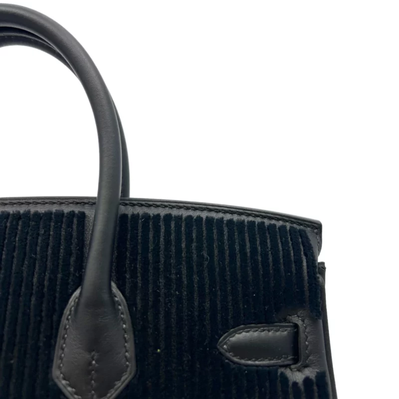 Birkin 25 Côte à Côte Tuffage et Swift GHW – Image 7