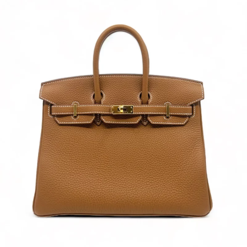 Birkin 25 Togo Gold GHW