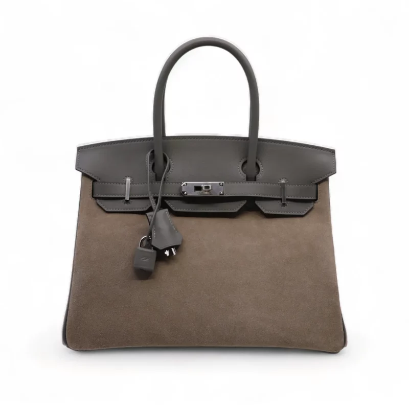 Birkin 30 Grizzli / Swift Gris Caillou – Meyer