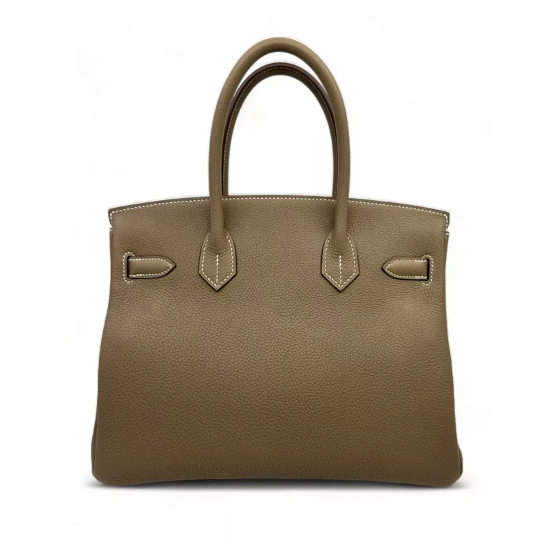 Birkin 30 Togo Étoupe PHW – Image 2