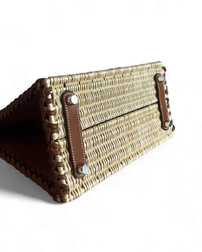 Birkin 25 Picnic Osier & Barenia PHW – Image 3