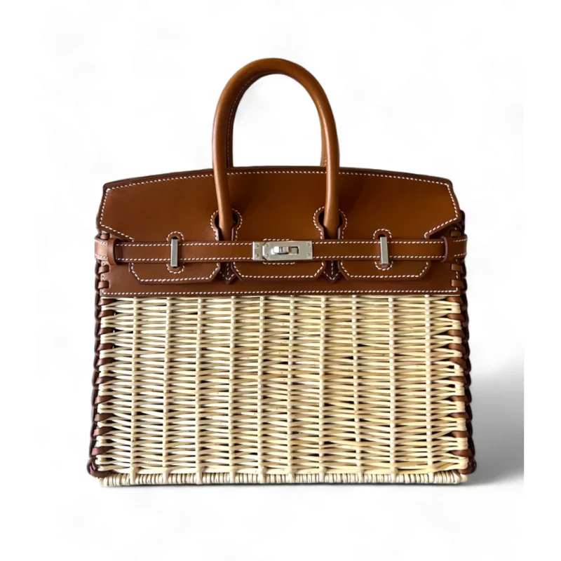 Birkin 25 Picnic Osier & Barenia PHW