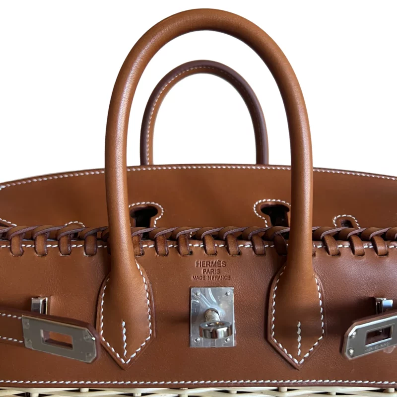 Birkin 25 Picnic Osier & Barenia PHW – Image 6