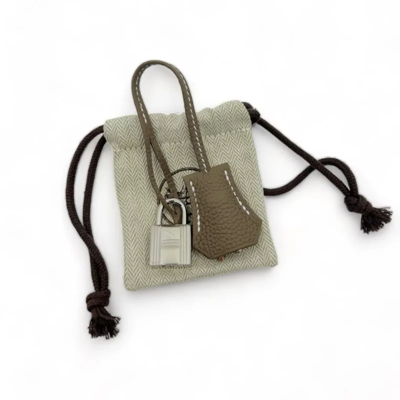 Birkin 25 Etoupe Togo PHW – Image 9