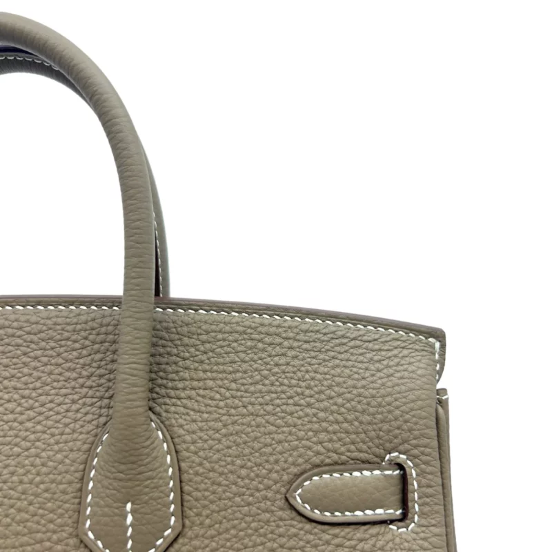Birkin 25 Etoupe Togo PHW – Image 6