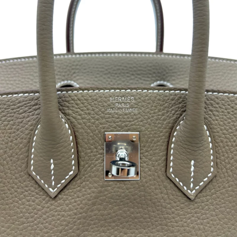 Birkin 25 Etoupe Togo PHW – Image 8
