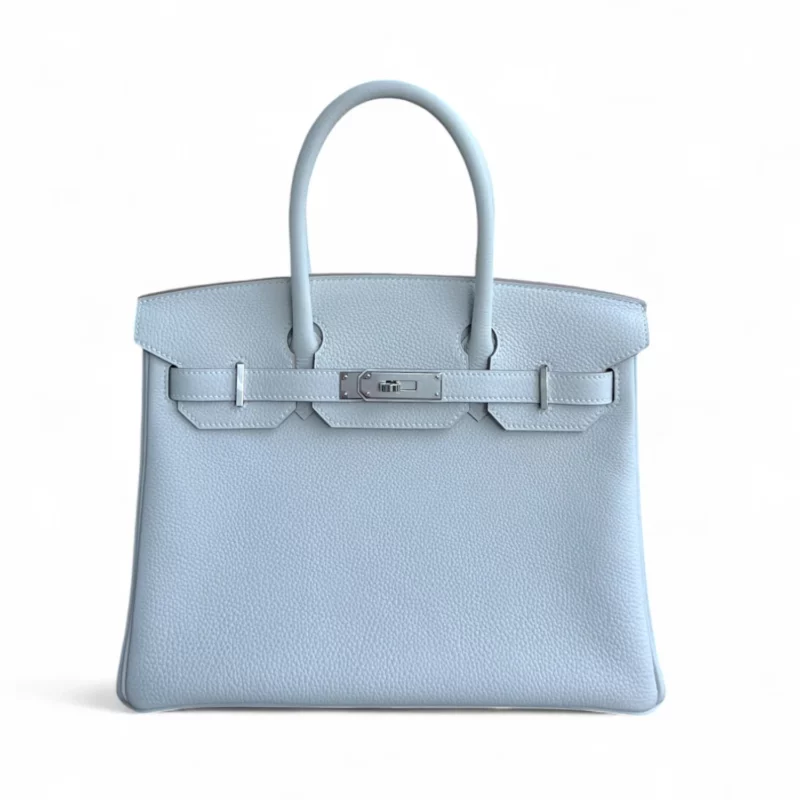 Birkin 30 Togo Gris Pâle PHW