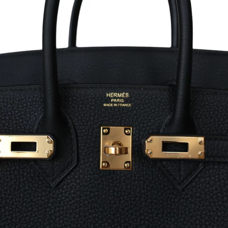 Birkin 25 Noir Togo GHW - 2024 W – Image 9