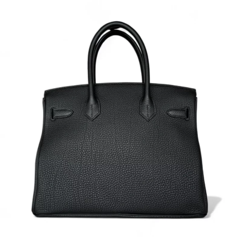 Birkin 30 Noir PHW – Image 2
