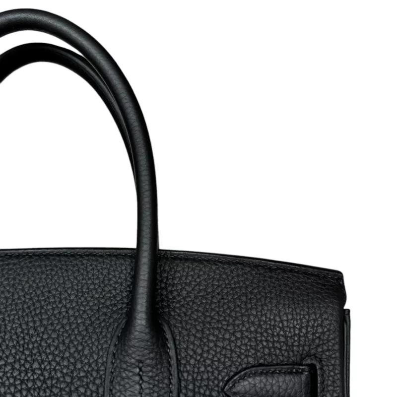 Birkin 30 Noir PHW – Image 6