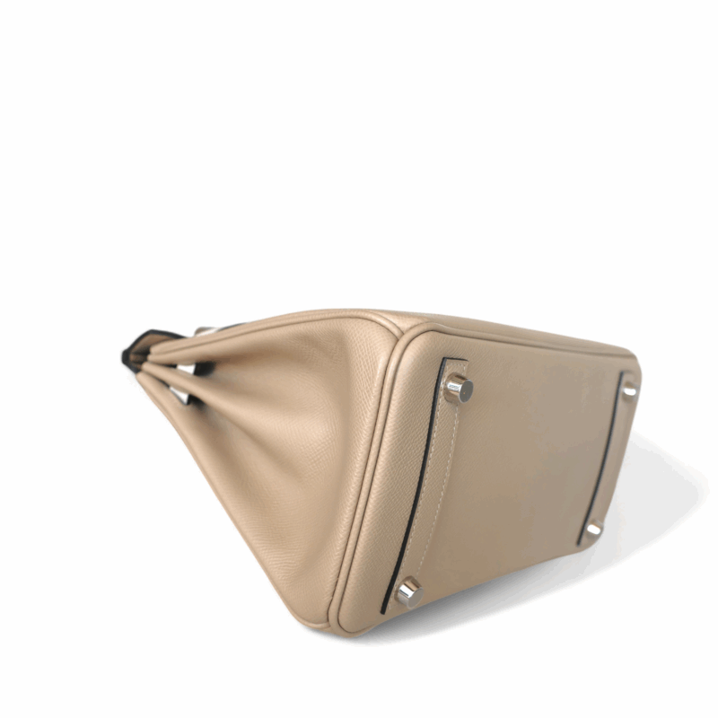 Birkin 25 Tricolore Epsom PHW – Image 10