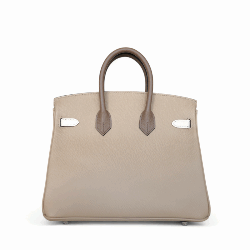 Birkin 25 Tricolore Epsom PHW – Image 2