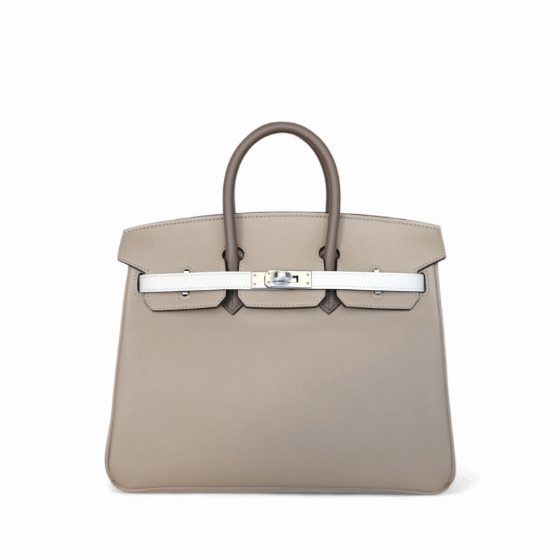 Birkin 25 Tricolore Epsom PHW