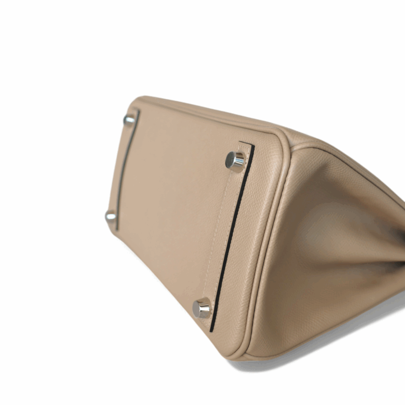 Birkin 25 Tricolore Epsom PHW – Image 9