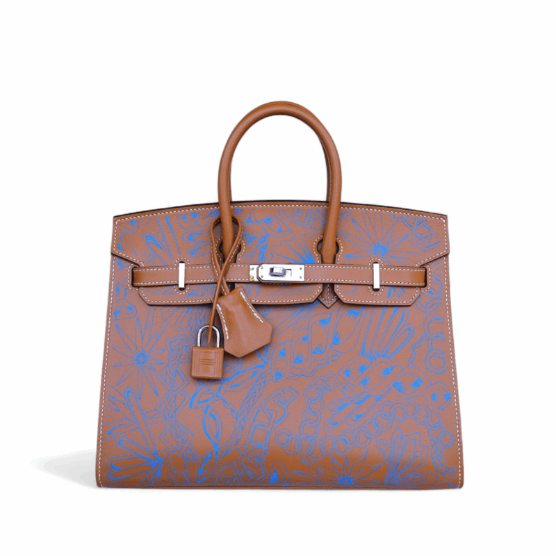 Birkin 25 Sellier "Maillons En Chaine" Natural Sable Veau Butler PHW