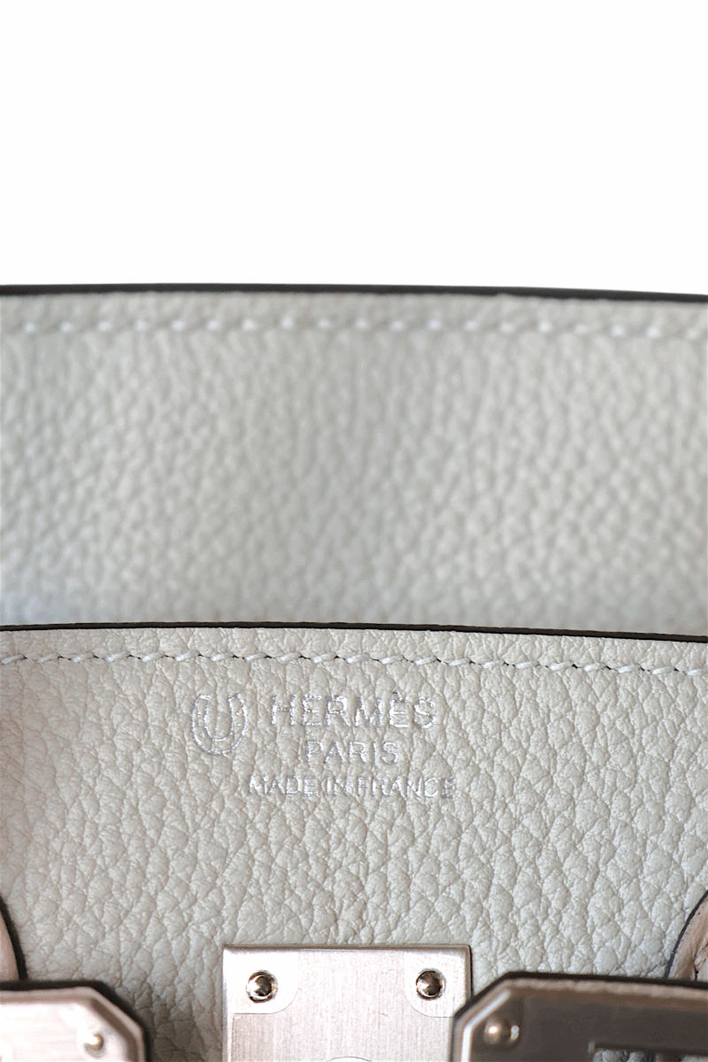 Birkin 25 HSS Gris perle & Gris tourterelle BPHW – Image 10