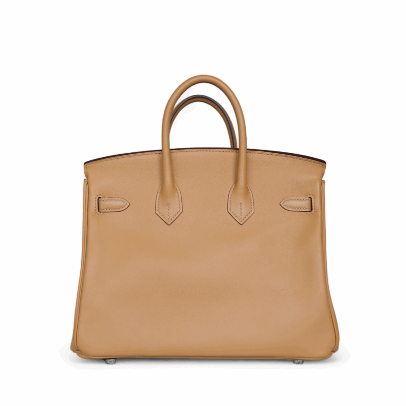 Birkin 25 In and Out Swift Biscuit PHW – Image 2