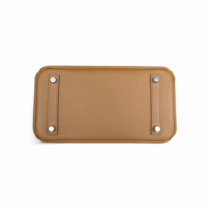 Birkin 25 In and Out Swift Biscuit PHW – Image 4