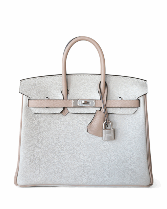 Birkin 25 HSS Gris perle & Gris tourterelle BPHW